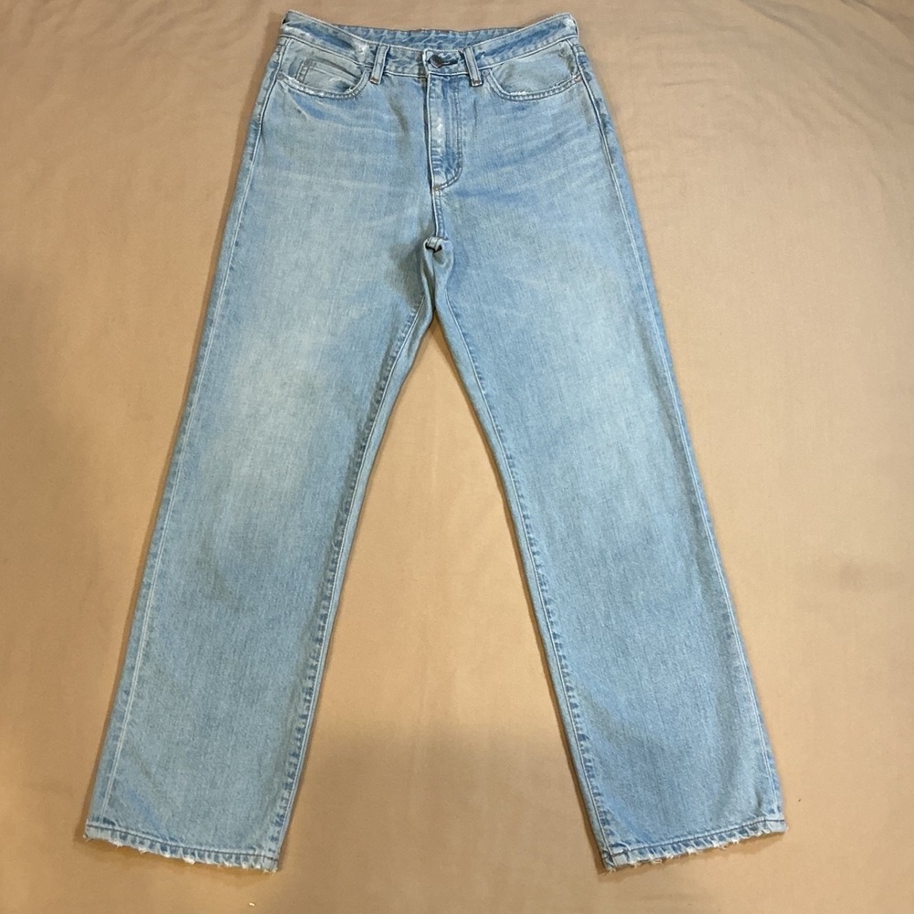 SIMON MILLER High Waisted Straight Leg Medium Wash Blue Jeans Denim Size 26